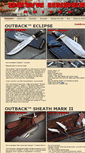 Mobile Screenshot of downunderknives.com